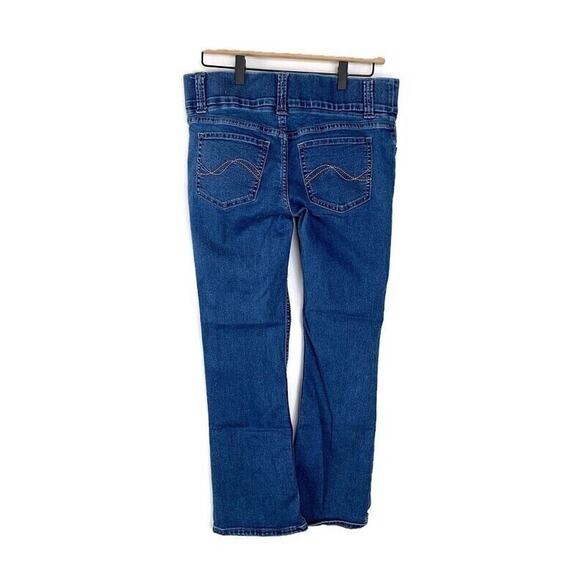 Lee Womens Regular Fit Straight Leg Blue Denim Jeans Size 8 - Picture 2 of 3